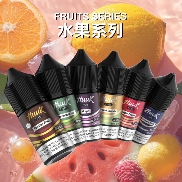 【HUUK虎克】HUUK虎克菸油-水果系列 | 30mg 30ml | 五大系列 32種超多口味 - sp2s官方商城-SP2S官方授權